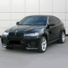 Клыки на передний бампер "GT" для BMW X6 купить недорого с доставкой в Каменск-Шахтинский