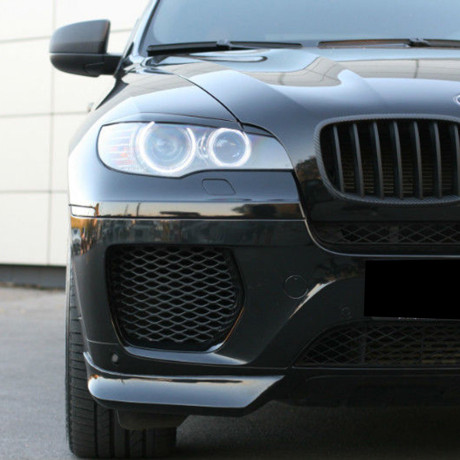 Клыки на передний бампер "GT" для BMW X6 купить недорого с доставкой в Каменск-Шахтинский