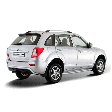 Защита порогов с алюм. площадкой d51мм ИСКРА (ППК) LIFAN X60 (2012-н.в.) купить недорого с доставкой в Каменск-Шахтинский