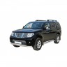 Защита порогов с алюминиевым листом (d63,5) для Nissan Pathfinder (2010-2014)(Окрашенное) купить недорого с доставкой в Каменск-Шахтинский