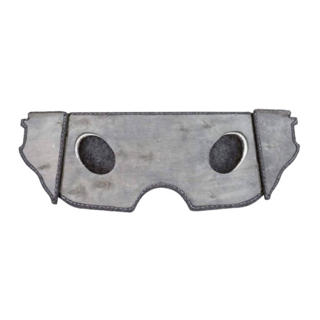 Полка для ЗАЗ Chance (с боковинами, направленная, отв. под динамики 20см) купить недорого с доставкой в Каменск-Шахтинский