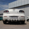 Задний диффузор "Крокодил" для Mazda 3, 1.6L (2006-2009) глянец купить недорого с доставкой в Каменск-Шахтинский
