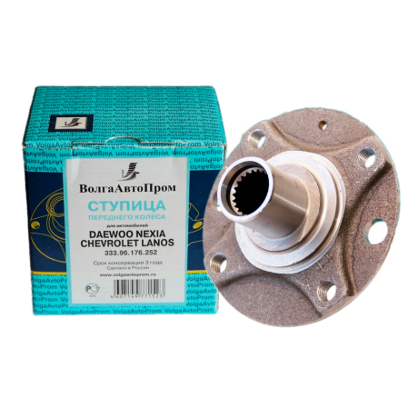 Ступица переднего колеса Chevrolet Lanos, Daewoo Nexia, ZAZ Chance 96176252 купить недорого с доставкой в Каменск-Шахтинский