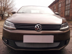 Защита радиатора "Standart" Volkswagen Jetta (2010-2014) хром