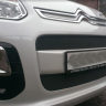 Защита радиатора "Standart" Citroen C3 Picasso (2012-2016) чёрная купить недорого с доставкой в Каменск-Шахтинский