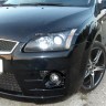 Накладки на фары (реснички) узкие var №1 для Ford Focus 2 (2004-2008) купить недорого с доставкой в Каменск-Шахтинский