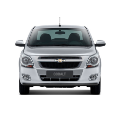 Защита переднего бампера одинарная d38мм ШАГРЕНЬ (ППК) CHEVROLET Cobalt (2019-н.в.)