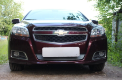 Защита радиатора "Standart" Chevrolet Malibu (2012-2015) хром