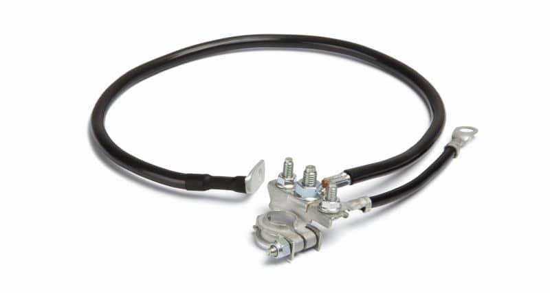 Провод АКБ "минус" для B@3 2190, 2191 "L@DA Gr@nt@" с трос. прив. КПП, (645мм), клемма трехконтактная (МТА) купить недорого с доставкой в Каменск-Шахтинский