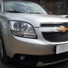 Защита радиатора "Standart" Chevrolet Orlando (2009-2015) низ, чёрная купить недорого с доставкой в Каменск-Шахтинский