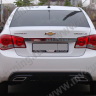 Диффузор заднего бампера var №2 (текстурный пластик) для Chevrolet Cruze (2008-2012) купить недорого с доставкой в Каменск-Шахтинский