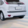 Накладка (юбка) заднего бампера "FT" для Ford Focus 2 (хетчбек) (2004-2008) купить недорого с доставкой в Каменск-Шахтинский