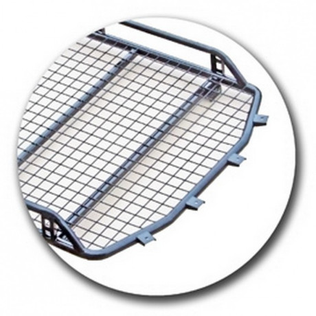 Багажник «Трофи» без поперечин с сеткой B@3 21214 "L@DA 4х4" купить недорого с доставкой в Каменск-Шахтинский