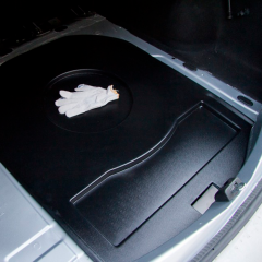 Органайзер верхний в нишу запасного колеса квадратный "АртФорм" для Renault Logan II (2014-н.в.)