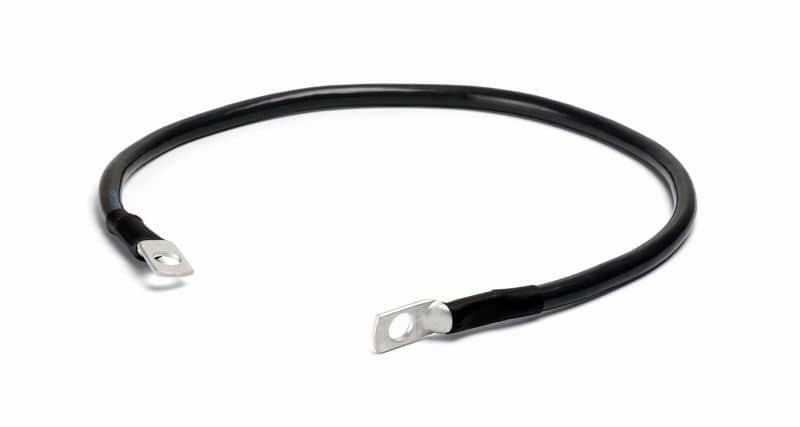 Провод АКБ с наконечниками D=8мм, L=800мм, сечение 16 мм2, "-" (черный) купить недорого с доставкой в Каменск-Шахтинский