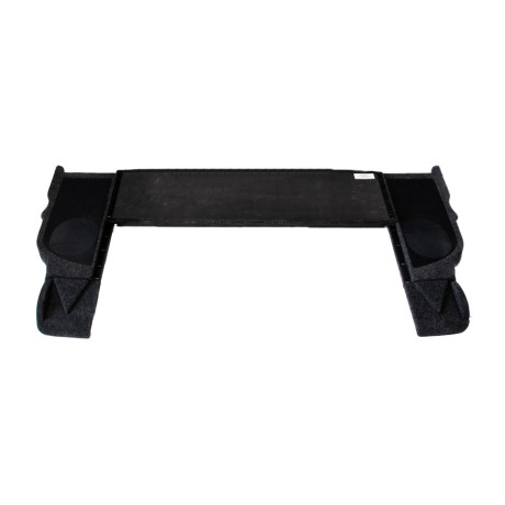 Полка для B@3 2108, 2109, 2113, 2114 (с боковинами, вставка ткань, отв. под динамики 20см) купить недорого с доставкой в Каменск-Шахтинский