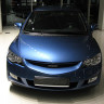 Решетка радиатора (сетка в комплекте) "MUGEN Style" для Honda Civic 4D (дорестайл)(2006-2009) купить недорого с доставкой в Каменск-Шахтинский