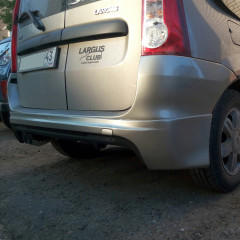 Накладка на задний бампер "DM style" для L@DA L@ЯGUS (2012-2021)