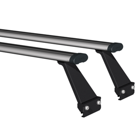 Багажники АЭРО с креплением за водосток для L@DA Niv@ Legend Серый купить недорого с доставкой в Каменск-Шахтинский