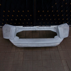 Силовой передний бампер стеклопластиковый (короткий) на Mitsubishi Pajero Sport III &quot;extreme version&quot;