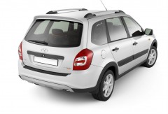 накладка на задний бампер Л@ДА k@lin@ cross (2013-2016)