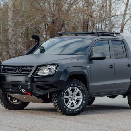 Силовой передний бампер с креплением лебедки F-DESIGN для Volkswagen Amarok купить недорого с доставкой в Каменск-Шахтинский