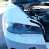 Накладки на фары (реснички) широкие для BMW X5 Series E70 (2006-2013) купить недорого с доставкой в Каменск-Шахтинский