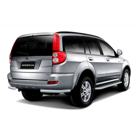 Защита заднего бампера угловая d63мм ИСКРА (ППК) GREAT WALL Hover H5 (2011-н.в.) купить недорого с доставкой в Каменск-Шахтинский