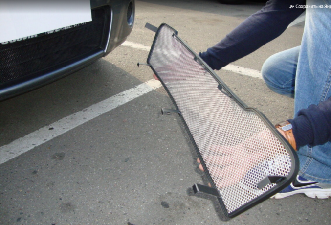 Защита радиатора "Standart" Toyota RAV4 (2012-2015) верх, чёрная купить недорого с доставкой в Каменск-Шахтинский