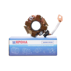 Щеточный узел B@3 2110-2115 (старого образца) корпус текстолит на стартеры ЗиТ, пр-во Крона